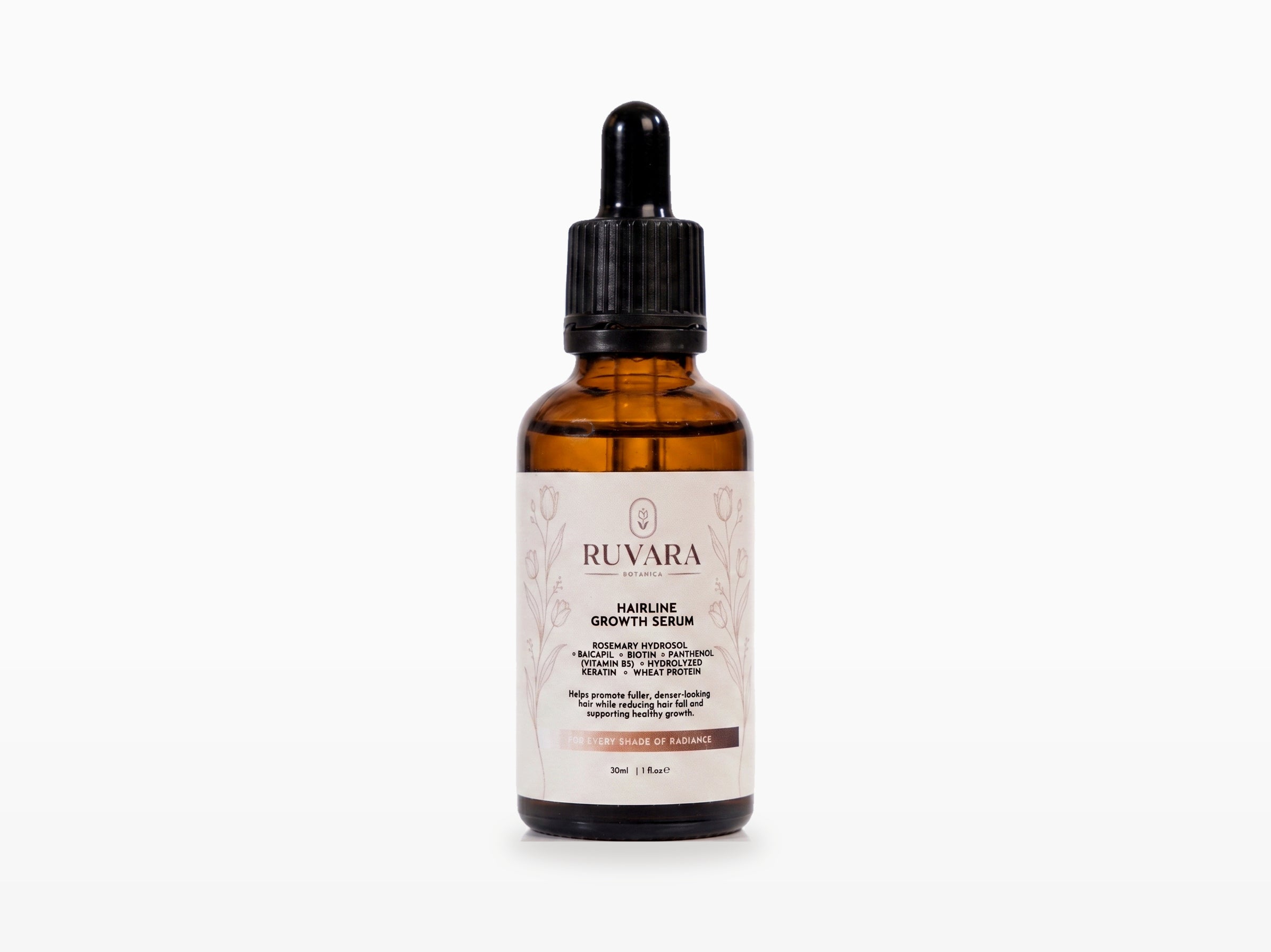 Hairline Growth Serum on clean white studio background