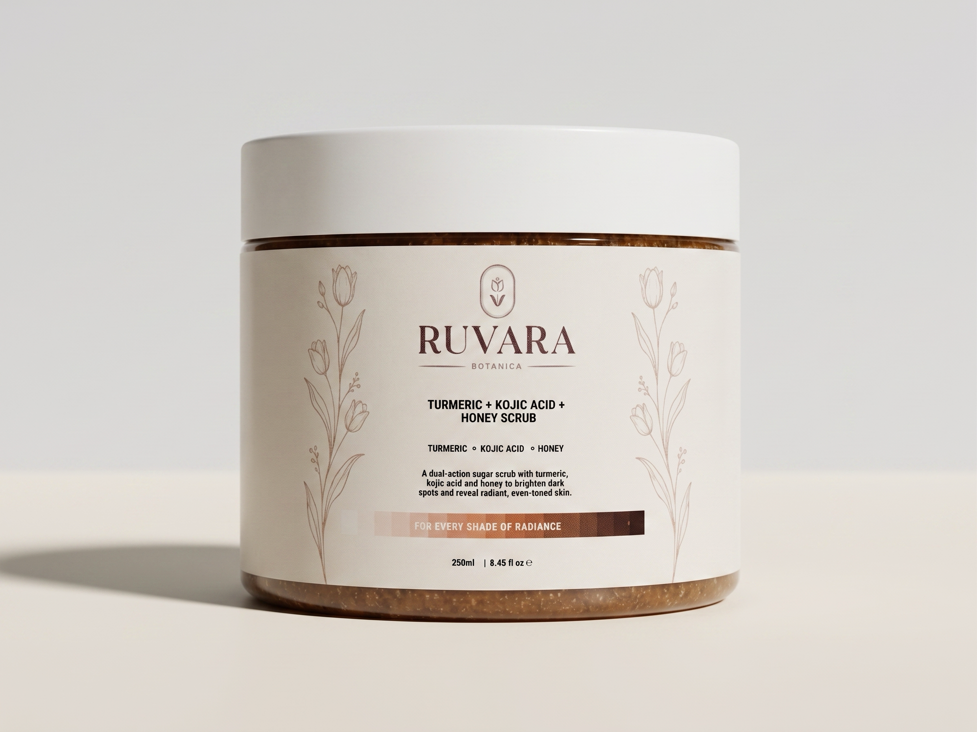 Turmeric Kojic Acid and Honey Body Scrub