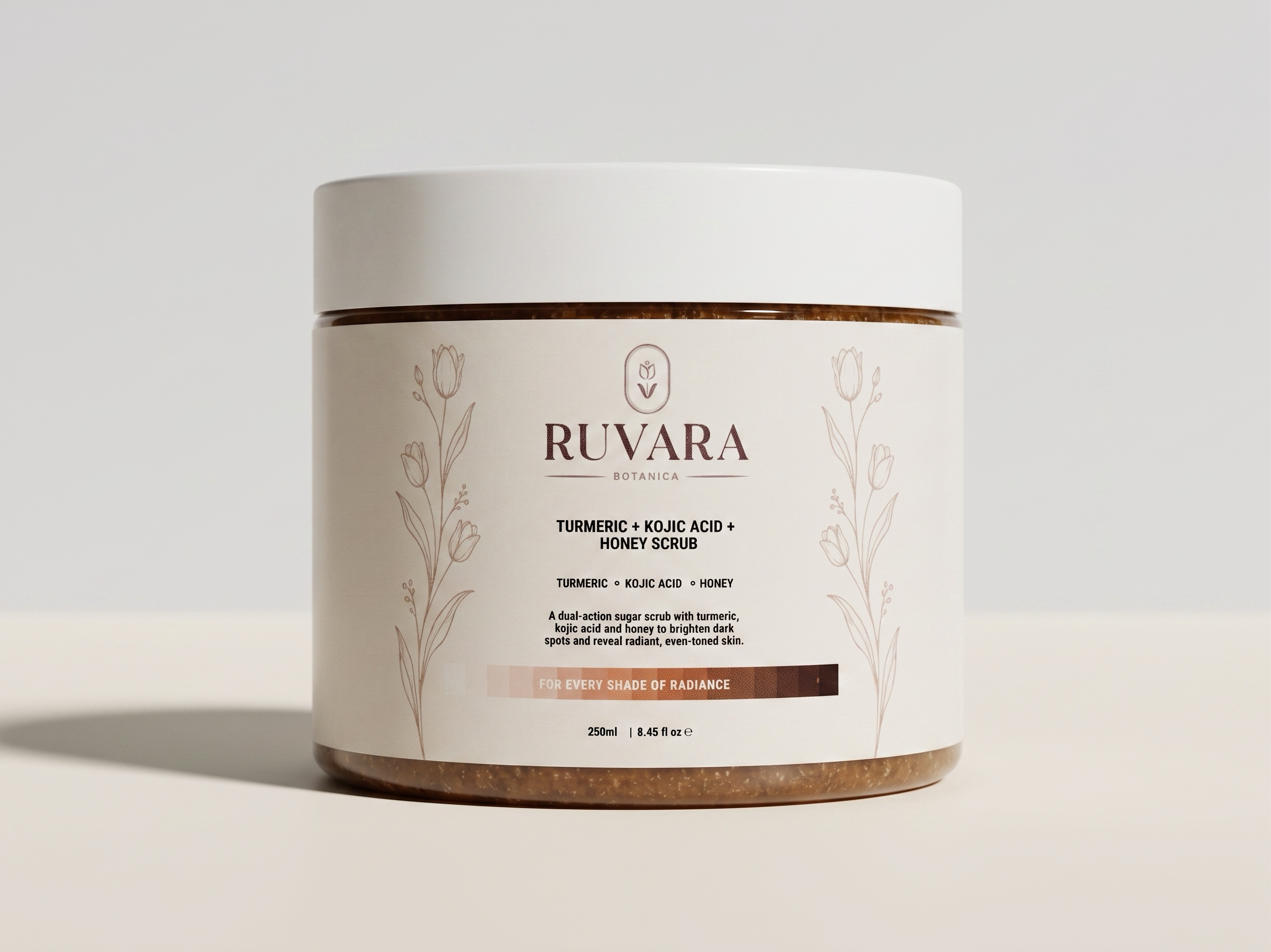 Turmeric Kojic Acid and Honey Body Scrub